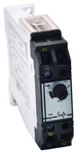Single-Range Timer, ON-Delay 1CO